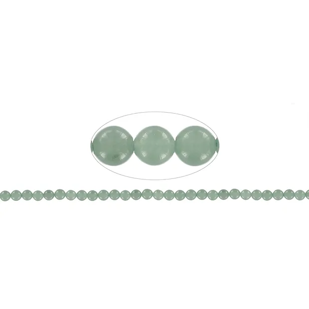 String Beads, Aventurine, 07mm (38cm) | wholesale gems, healing stones & jewelry