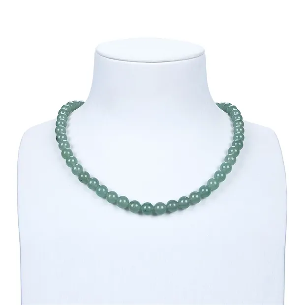 Rang de collier boules, Aventurine, 08mm | Marco Schreier