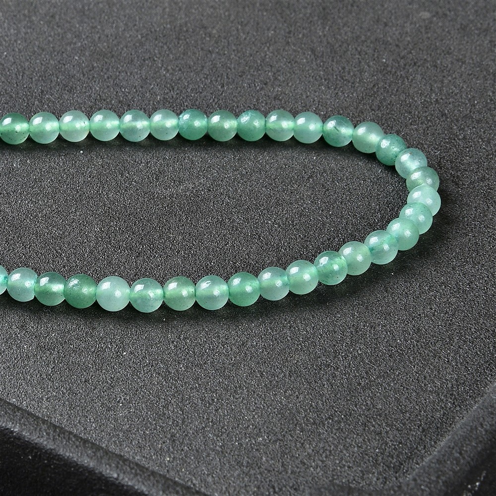 Filo di perline, avventurina, 08 mm | Gemme Schreier, pietre curative e gioielli