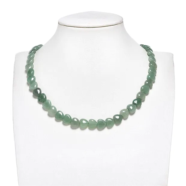 Rang de colliers Coeurs, Aventurine, 10mm | Marco Schreier