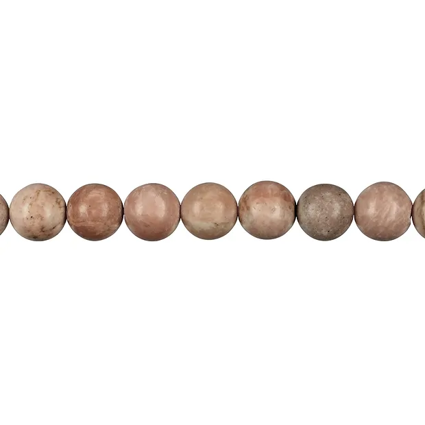 Rang de collier boules, Baryte, 10mm | Marco Schreier
