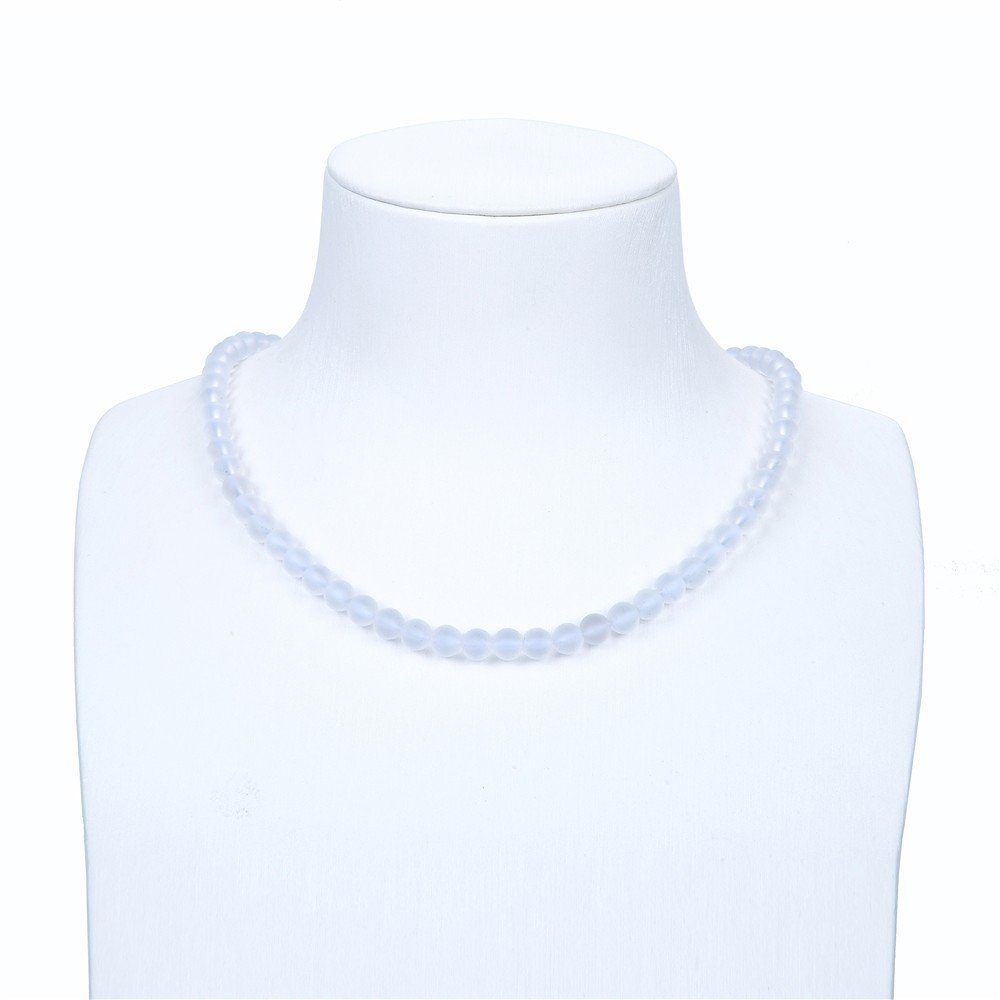 Cuentas preciosas, Cristal de roca, mate, 06mm | Marco Schreier