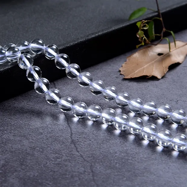 Strang Kugeln, Bergkristall, 06mm | Großhändler Edelsteine, Heilsteine & Schmuck