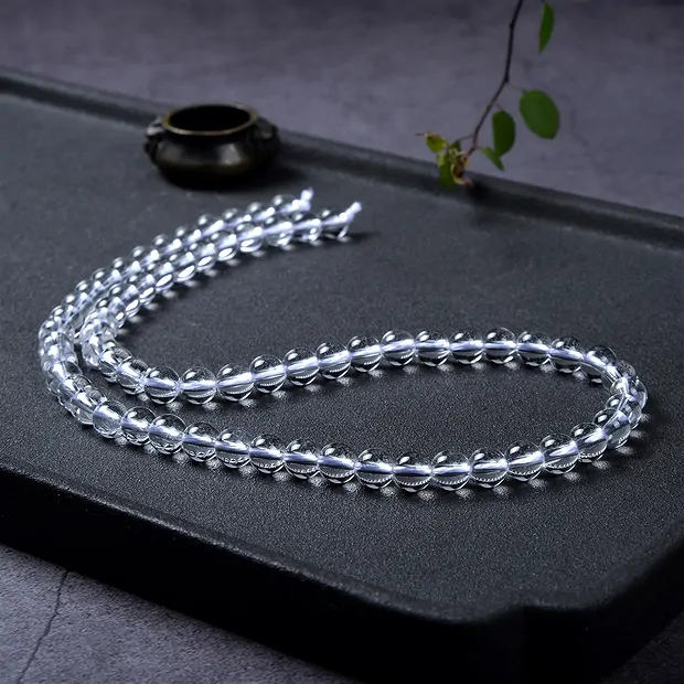 Strang Kugeln, Bergkristall, 06mm | Großhändler Edelsteine, Heilsteine & Schmuck