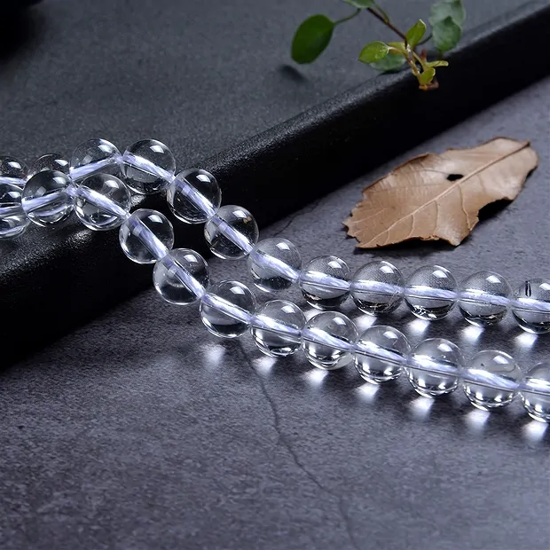 Strang Kugeln, Bergkristall, 08mm | Großhändler Edelsteine, Heilsteine & Schmuck