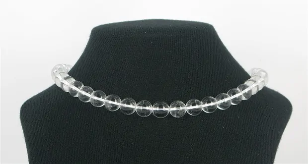 String Beads, Rock Crystal, 10mm | wholesaler gems, healing stones & jewelry