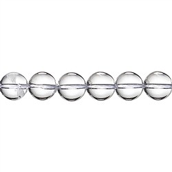 140350101020 Strang Kugeln, Bergkristall, 12mm | Großhändler Edelsteine, Heilsteine & Schmuck