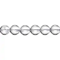 140350101020 Rang de collier boules, Cristal de roche, 12mm | Marco Schreier