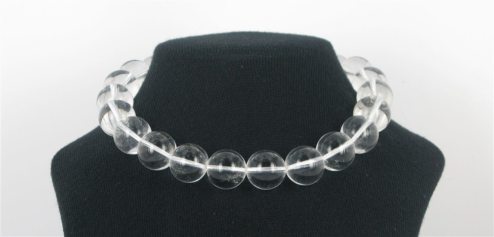 Strang Kugeln, Bergkristall, 16mm | Großhändler Edelsteine, Heilsteine & Schmuck