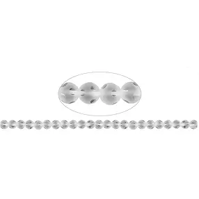 Strang Kugeln "Fenster", Bergkristall A, 08mm | Edelsteine, Heilsteine & Schmuck