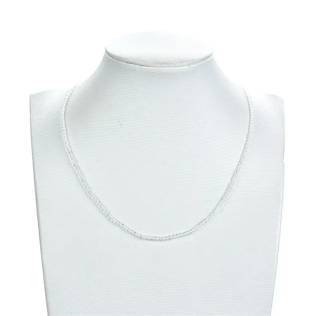 String Beads, Rock Crystal, faceted, 02mm (38cm) | Marco Schreier