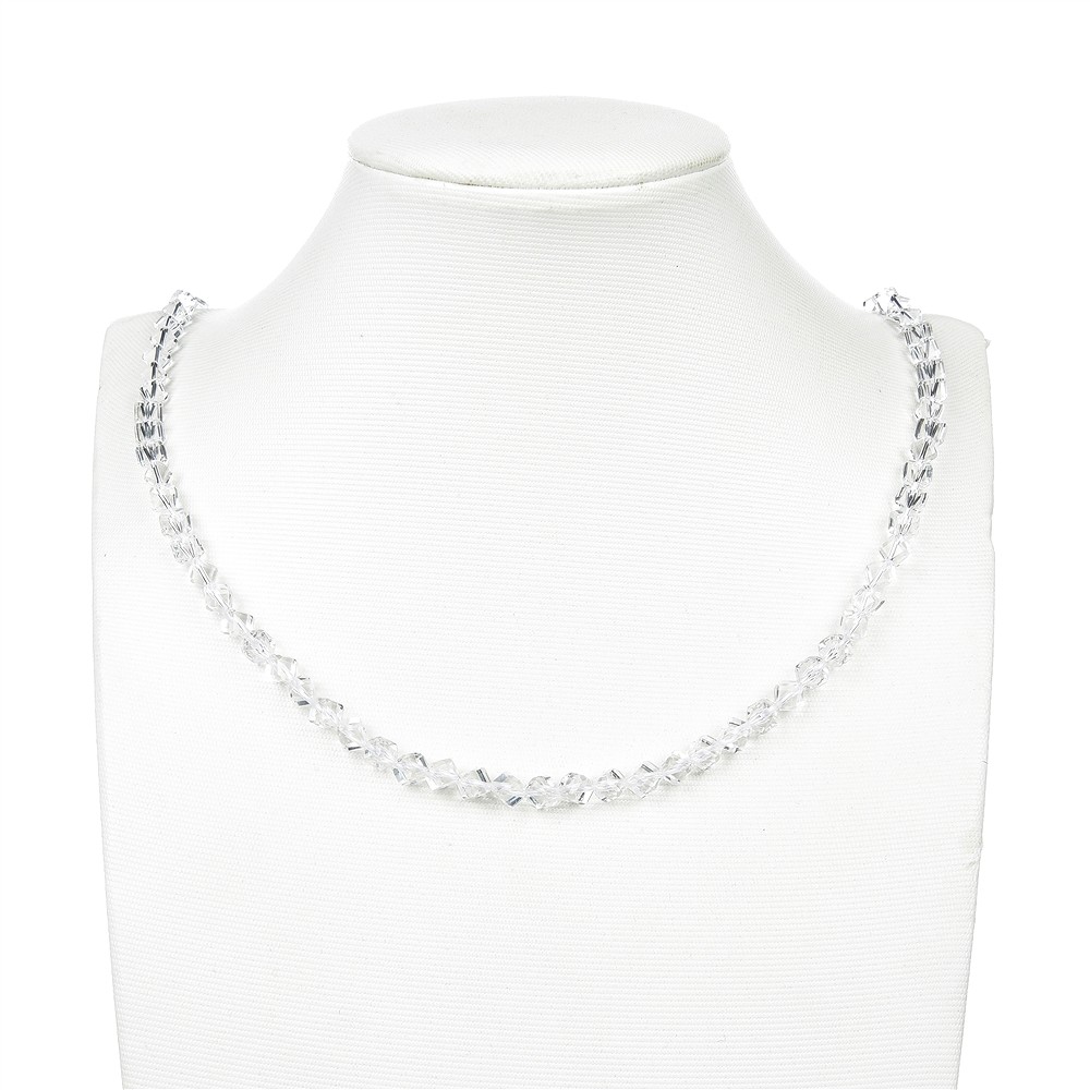 Strang Würfel, Bergkristall, 06mm | Großhändler Edelsteine, Heilsteine & Schmuck