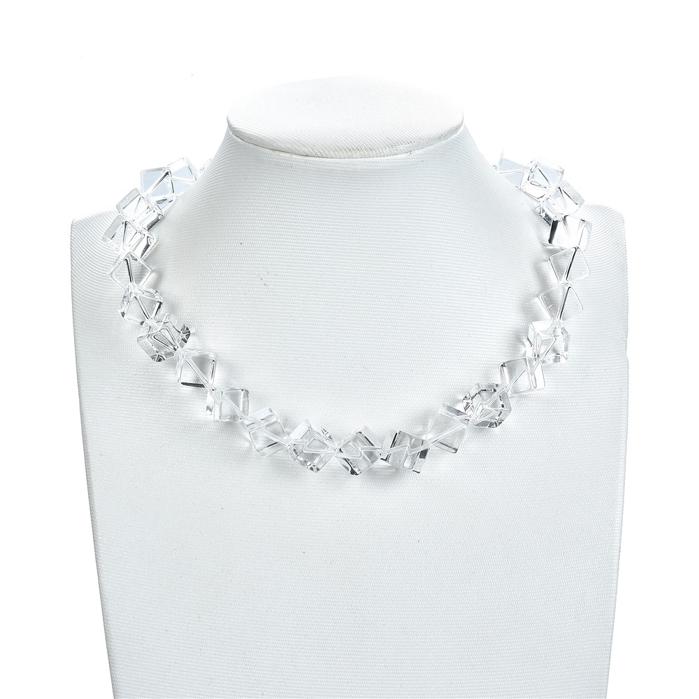 Strand cube, Rock Crystal AA, 10mm | wholesaler gems, healing stones & jewelry