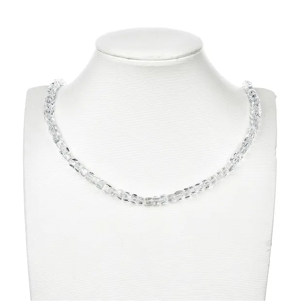 Strand cube, Rock Crystal, 04-05mm | wholesaler gems, healing stones & jewelry