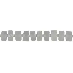 140350403610 Filamento "Forma de rueda", Cristal de roca, mate, 03-05 x 06-08mm (38cm) | Marco Schreier