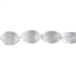 140350513222 Filo di olive, Cristallo di rocca, 26 x 16 mm | Marco Schreier