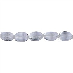140350603221 Strand of nuggets, Rock Crystal, 22-25mm | wholesaler gems & healing stones
