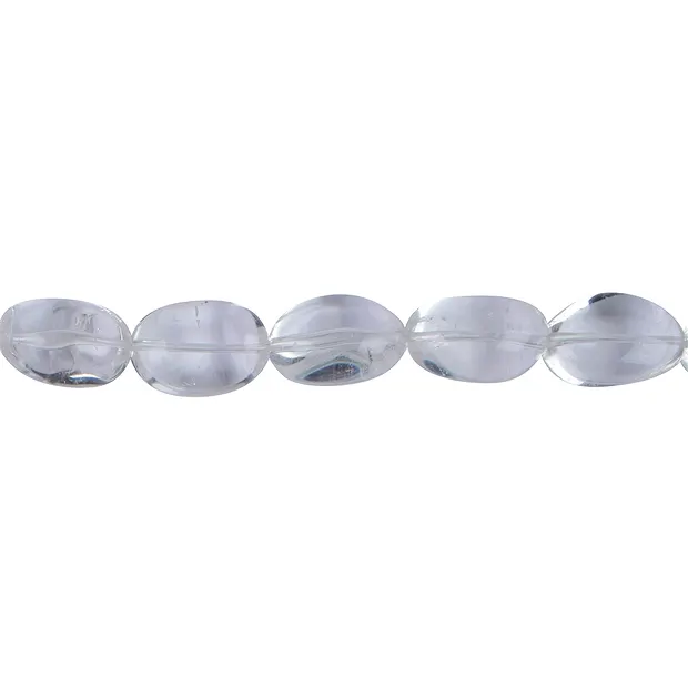 Strang Nuggets, Bergkristall, 22-25mm | Edelsteine, Heilsteine & Schmuck-Handel