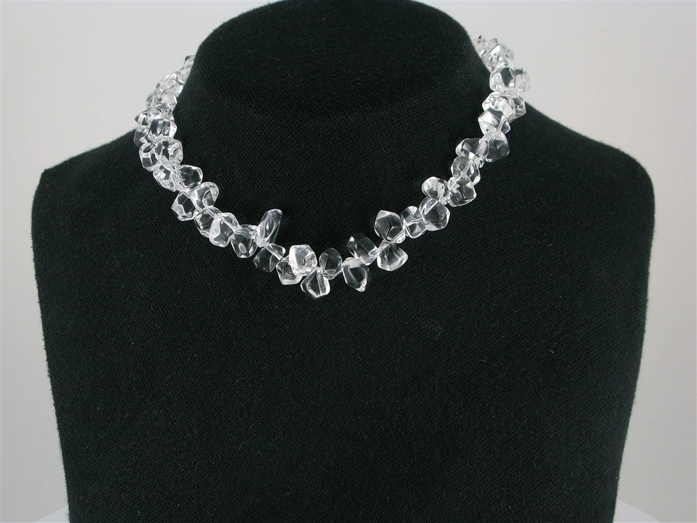 Strang Nuggets "Maiskorn", Bergkristall, 05-07 x 10-12mm  | Marco Schreier