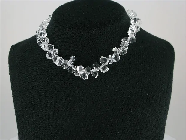 Strang Nuggets "Maiskorn", Bergkristall, 05-07 x 10-12mm  | Marco Schreier