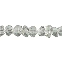 140350610021 Strand of nuggets "Corn kernel", Rock Crystal, 05-07 x 10-12mm  | Marco Schreier