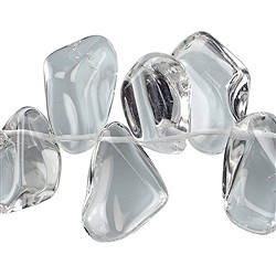 140350622522 Strang Trommelsteine, Bergkristall AA, 12 x 20-22mm | Marco Schreier