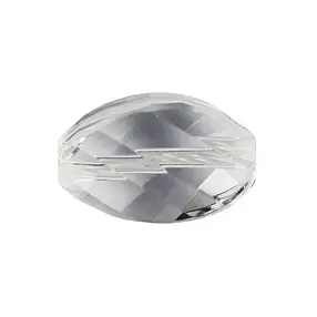 Rang de colliers Freeform, Cristal de roche, facetté, 14 x 16mm | Marco Schreier