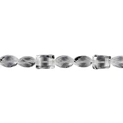 140350700520 Freeform strand, Rock Crystal, faceted, 14 x 16mm | Marco Schreier
