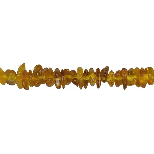 Rang de colliers éclats, Ambre (clair), 02-04 x 06-09mm | Marco Schreier