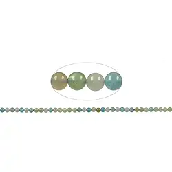 140370100320 String Beads, Beryl (Aquamarine/Morganite), 04mm | Marco Schreier