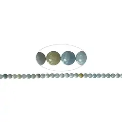 140370100524 Strang Kugeln, Aquamarin/Heliodor, 06mm (39cm) | Marco Schreier