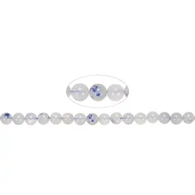 Strang Kugeln, Dumortierit in Quarz, 06,5mm (39cm) | Marco Schreier