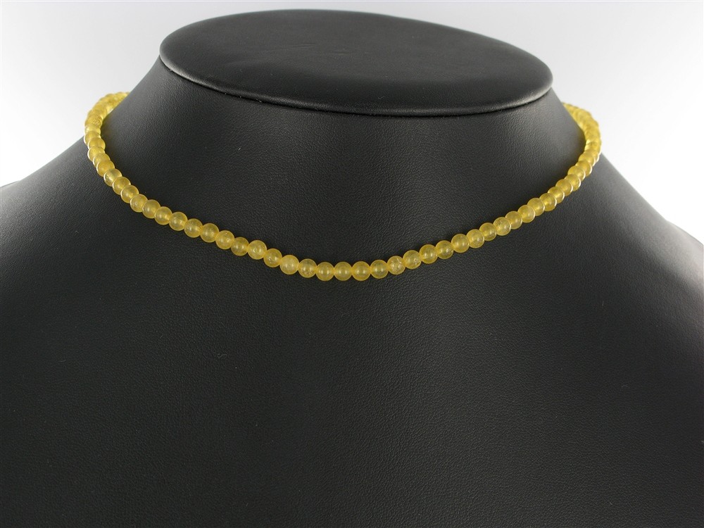 Strang Kugeln, Calcit (orange), 04mm | Schreier Edelsteine, Heilsteine & Schmuck