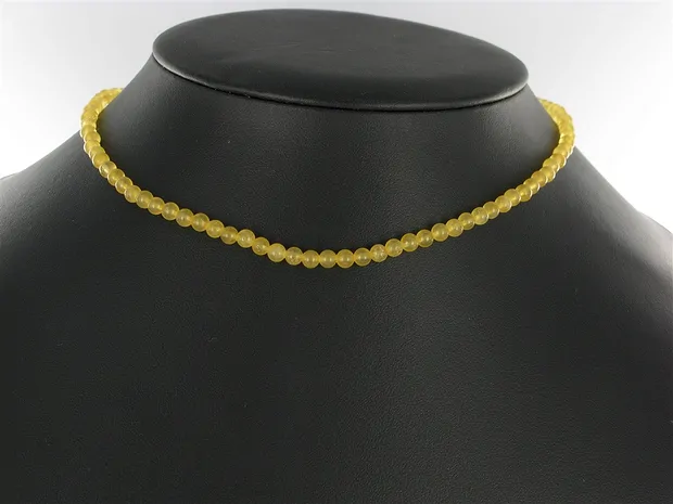 Strang Kugeln, Calcit (orange), 04mm | Schreier Edelsteine, Heilsteine & Schmuck