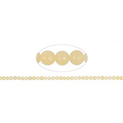 140420100320 String Beads, Calcite (orange), 04mm | wholesaler gems, healing stones &amp; jewelry