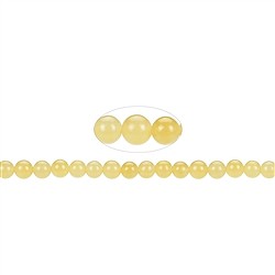 140420100520 Cuentas de piedras preciosas, Calcita (naranja), 06mm | Marco Schreier