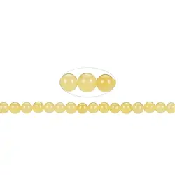 140420100520 Strang Kugeln, Calcit (orange), 06mm | Schreier Edelsteine, Heilsteine & Schmuck