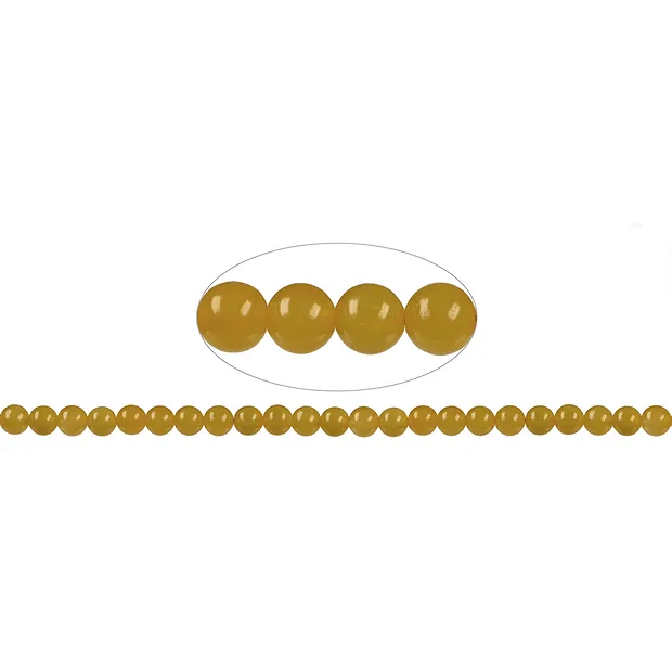 Strang Kugeln, Calcit (orange) AA, 08mm | GH Edelsteine, Heilsteine & Schmuck