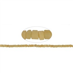 140420409210 Cilindro de filamentos, Calcita (naranja), mate, 03-04 x 05-06mm (37cm) | Marco Schreier