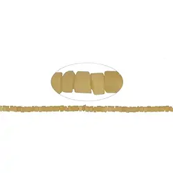 140420409210 Strang Zylinder, Calcit (orange), matt, 03-04 x 05-06mm (37cm) | Marco Schreier