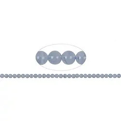 140450100521 Strang Kugeln, Chalcedon (blau) A, 06mm | GH Edelsteine, Heilsteine & Schmuck