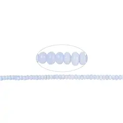 140450313621 Collar de botones, Calcedonia (azul), 04 x 06mm | Marco Schreier