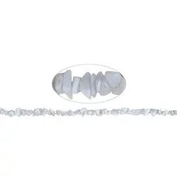 140450620920 Strand splinter, Blue Lace Agate (blue), 03-05 x 12-15mm | Marco Schreier