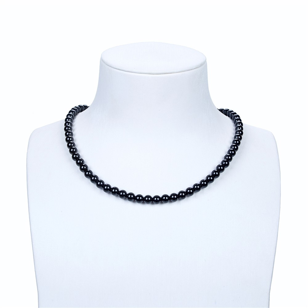 Rang de collier boules, Onyx (teintée), 06mm | Marco Schreier