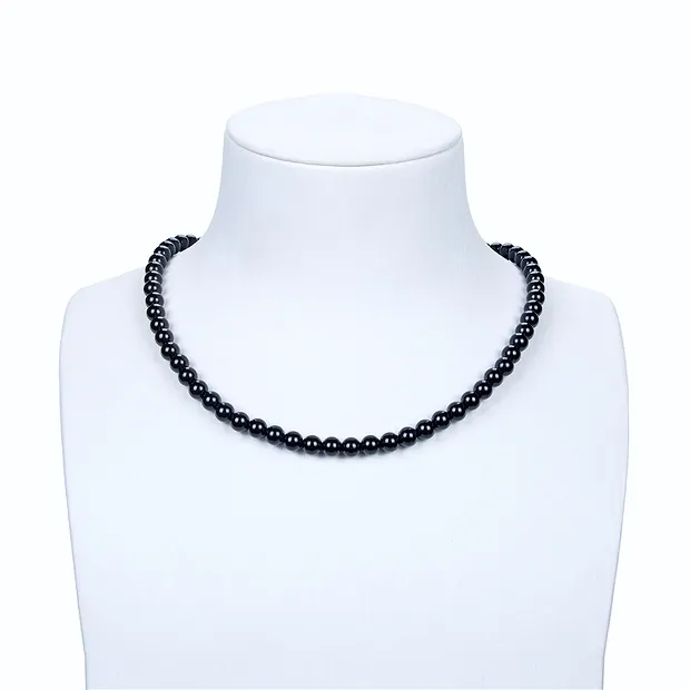 Strang Kugeln, Onyx (gef.), 06mm | Großhändler Edelsteine, Heilsteine & Schmuck