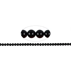 String Beads, Onyx (dyed), 06mm | wholesaler gems, healing stones & jewelry