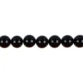 Strang Kugeln, Onyx (gef.), 10mm | Großhändler Edelsteine, Heilsteine & Schmuck
