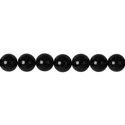 140460101020 Strang Kugeln, Onyx (gef.), 12mm | Großhändler Edelsteine, Heilsteine & Schmuck
