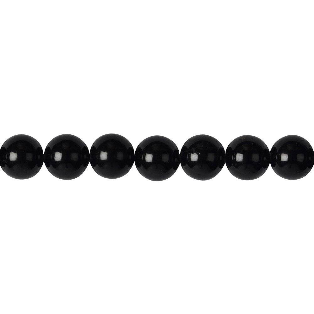 Rang de collier boules, Onyx (teintée), 12mm | Marco Schreier