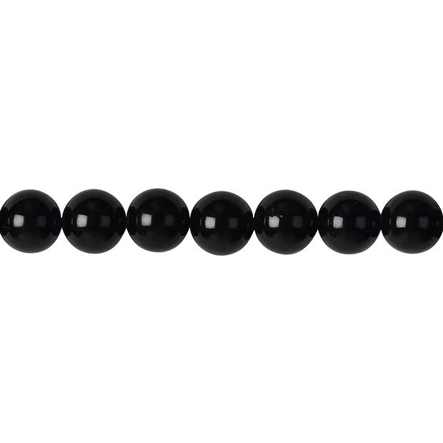 Rang de collier boules, Onyx (teintée), 12mm | Marco Schreier